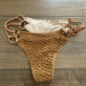 NWOT!! Acacia swimwear crochet bikini bottoms
